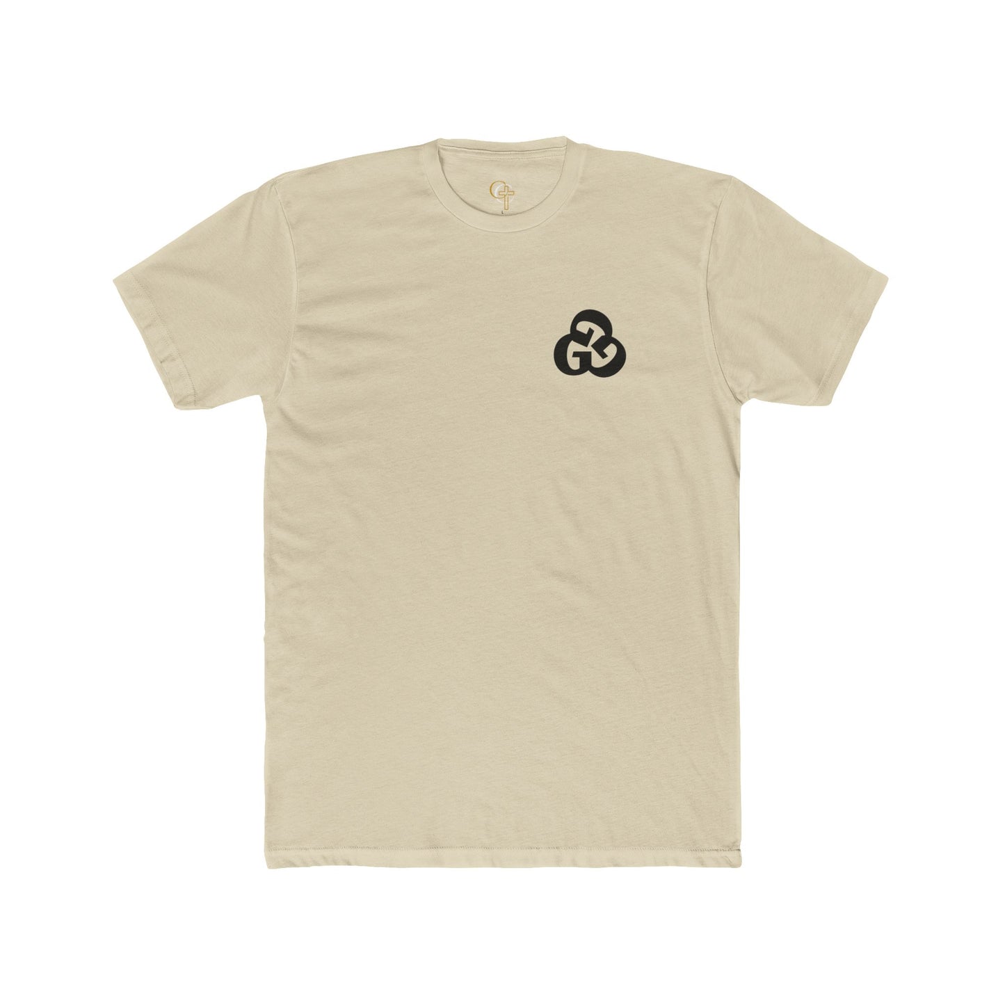 Crew Tee — 'The Glory of Good' Minimal Logo T‑Shirt