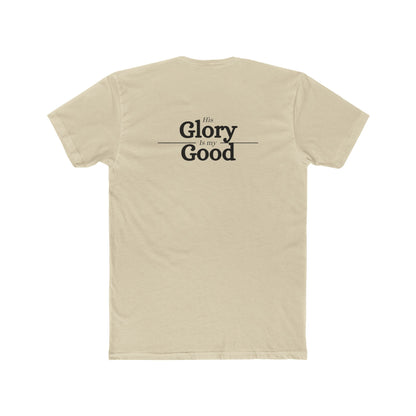 Crew Tee — 'The Glory of Good' Minimal Logo T‑Shirt