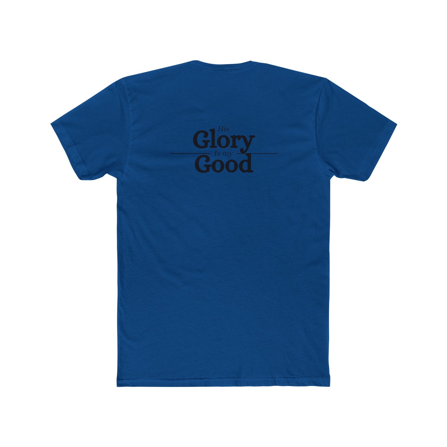 Crew Tee — 'The Glory of Good' Minimal Logo T‑Shirt