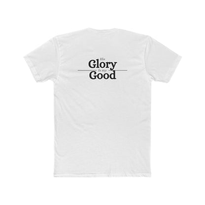Crew Tee — 'The Glory of Good' Minimal Logo T‑Shirt