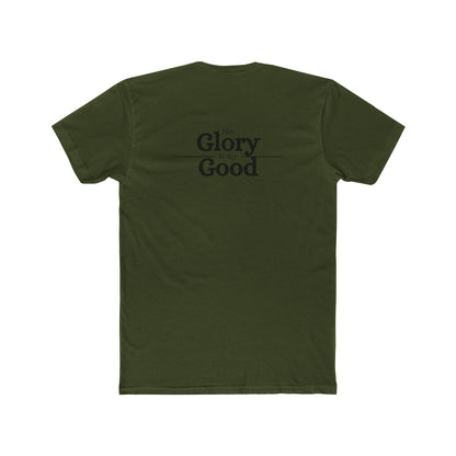 Crew Tee — 'The Glory of Good' Minimal Logo T‑Shirt