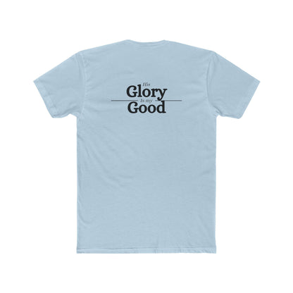 Crew Tee — 'The Glory of Good' Minimal Logo T‑Shirt